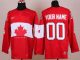 Team Canada 2014 Olympic Red Personalized NHL Jersey (S-3XL)