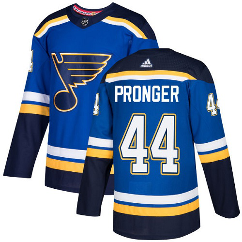 Adidas St. Louis Blues #44 Chris Pronger Blue Home Stitched NHL Jersey