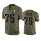 Minnesota Vikings Brian O'neill Olive 2022 Salute To Service Limited Jersey #75