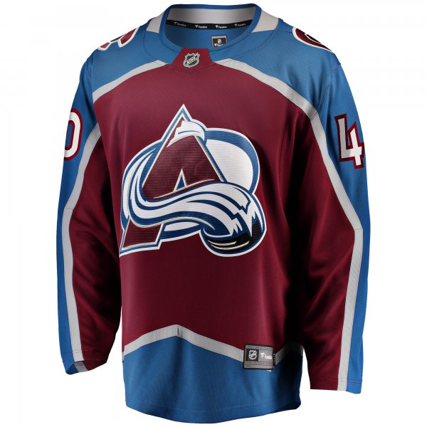 Men's Colorado Avalanche Alexandar Georgiev Fanatics Burgundy Home Breakaway Player Jersey