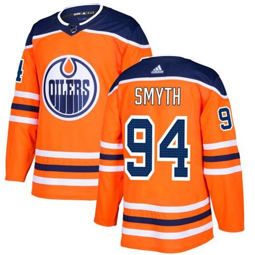 Adidas Edmonton Oilers #94 Ryan Smyth Orange Home Stitched NHL Jersey