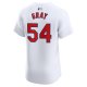 Men's St. Louis Cardinals Sonny Gray Nike White Home Elite Player Jersey