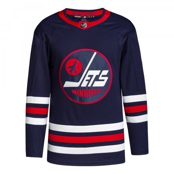 Men's Winnipeg Jets adidas Navy 2021/22 Alternate Primegreen Jersey