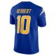 Men's Los Angeles Chargers Justin Herbert Nike Royal Vapor F.U.S.E. Limited Jersey