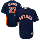 Women's Houston Astros #27 Jose Altuve Navy Blue New Cool Base 2019 World Series Bound Stitched MLB Jersey