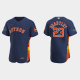 Michael Brantley Houston Astros 2021 World Series MLB Flexbase Jersey - Navy