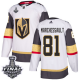 Adidas Golden Vegas Golden Knights #81 Jonathan Marchessault White Road 2018 Stanley Cup Final Stitched NHL Jersey