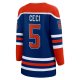 Women's Edmonton Oilers Cody Ceci Fanatics Royal Home Breakaway Player Jersey