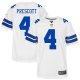 Youth Dallas Cowboys Dak Prescott Nike White Game Jersey