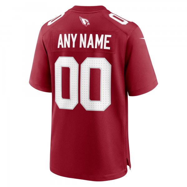 Men's Arizona Cardinals Nike Cardinal Custom Game Jersey