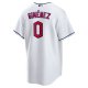 Men's Cleveland Guardians AndrÃÂ©s GimÃÂ©nez Nike White Home  Replica Player Jersey