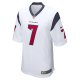 Men's Houston Texans CJ Stroud Nike White 2023 NFL Draft First Round Pick Game Jersey