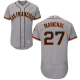 San Francisco Giants #27 Juan Marichal Grey Flexbase Collection Road Stitched MLB Jersey