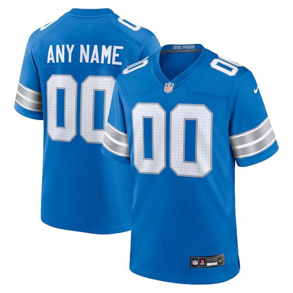 Men's Detroit Lions Nike Home Custom Limited Jersey