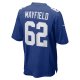 Men's New York Giants Jalen Mayfield Nike  Royal  Game Jersey