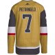 Men's Vegas Golden Knights Alex Pietrangelo adidas Gold Home Primegreen Player Jersey