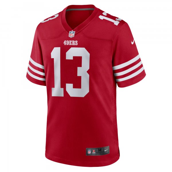 Men's San Francisco 49ers Brock Purdy Nike Scarlet Game Player Jersey