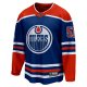 Men's Edmonton Oilers Troy Stecher Fanatics Royal Home Premier Breakaway Player Jersey