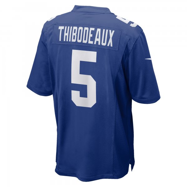 Men's New York Giants Kayvon Thibodeaux Nike Royal Player Game Jersey