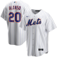 Men's Nike New York Mets #20 Pete Alonso White Home 2020 MLB Jersey