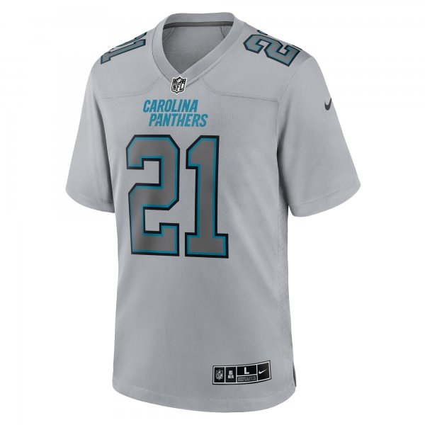 Men's Carolina Panthers Jeremy Chinn Nike Gray Atmosphere Fashion Game Jersey