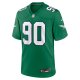 Men's Philadelphia Eagles Jordan Davis Nike Kelly Green Alternate Game Jersey