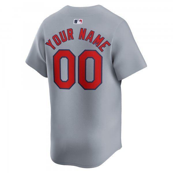 Men's St. Louis Cardinals  Nike Gray Away Limited Custom Jersey