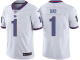 Men's New York Giants #1 Dad White Color Rush Limited Stitched NFL Jersey