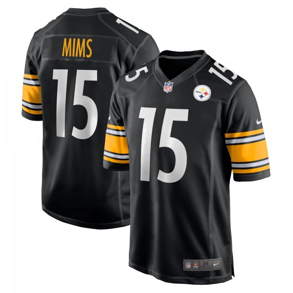 Men's Pittsburgh Steelers Denzel Mims Nike  Black  Game Jersey