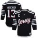 Youth New Jersey Devils Nico Hischier Black 2021/22 Alternate Replica Player Jersey