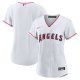 Women's Los Angeles Angels Nike White Home Blank Replica Jersey