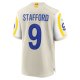 Men's Los Angeles Rams Matthew Stafford Nike Bone Player Game Jersey