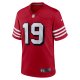 Men's San Francisco 49ers Deebo Samuel Nike Scarlet Alternate Player Game Jersey