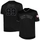 Men's New York Yankees Aaron Judge Profile Black Big & Tall Pop Fashion Player Jersey