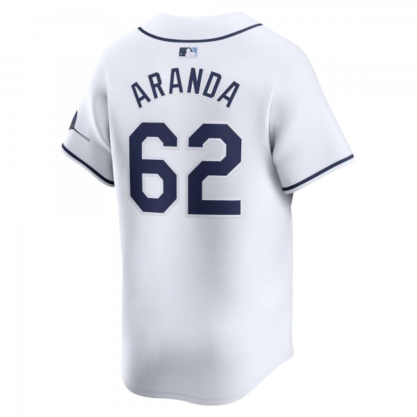 Men's Tampa Bay Rays Jonathan Aranda Nike White Home Limited Player Jersey