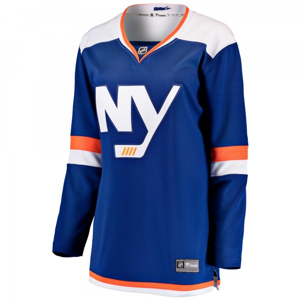 Women's New York Islanders Fanatics Blue Alternate Breakaway Blank Jersey