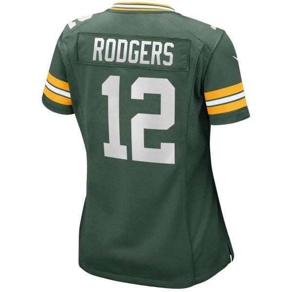 Women's Green Bay Packers Aaron Rodgers Nike Green Player Jersey