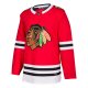 Men's Chicago Blackhawks adidas Red Home Blank Jersey