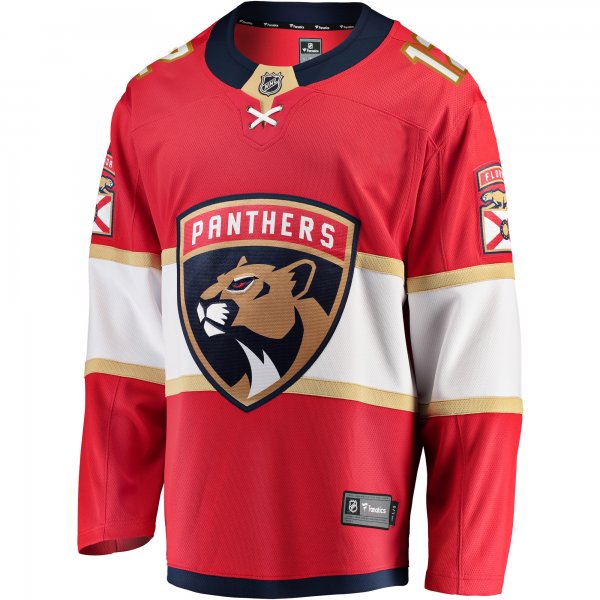 Men's Florida Panthers Jonah Gadjovich Fanatics Red  Premier Breakaway Player Jersey