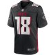 Men's Atlanta Falcons Calvin Ridley Nike Black Game Player Jersey