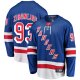 Men's New York Rangers Mika Zibanejad Fanatics Blue Home Breakaway Player Jersey