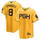 Men's Pittsburgh Pirates Willie Stargell Nike Gold City Connect Replica Player Jersey