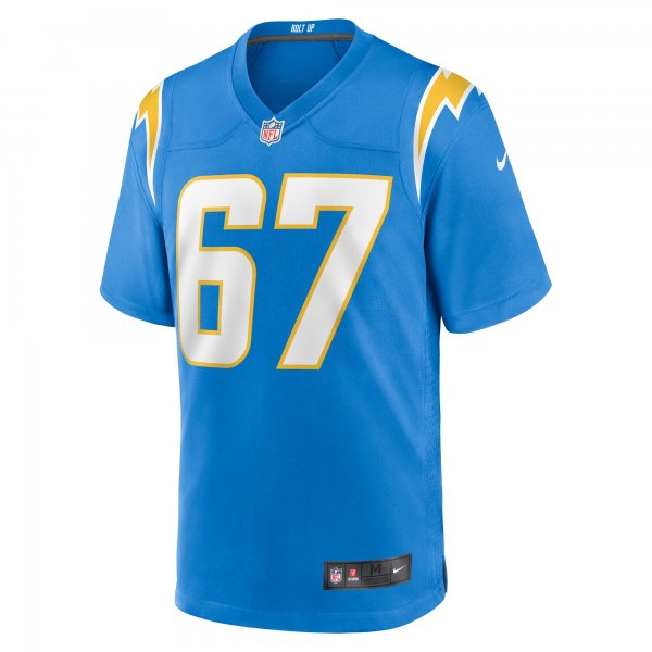 Men's Los Angeles Chargers CJ Okoye Nike  Powder Blue Team Game Jersey