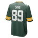 Men's Green Bay Packers Ben Sims Nike  Green Team Game Jersey