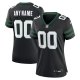 Women's New York Jets  Nike Legacy Black Alternate Custom Game Jersey