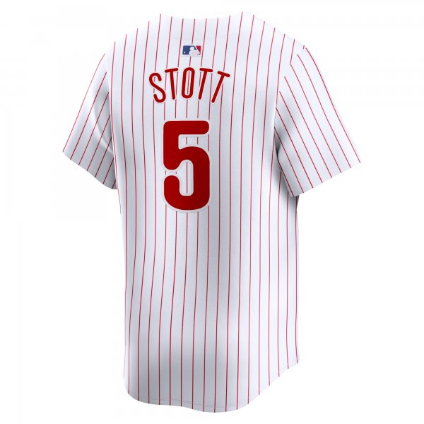 Men's Philadelphia Phillies Bryson Stott Nike White Home Limited Player Jersey