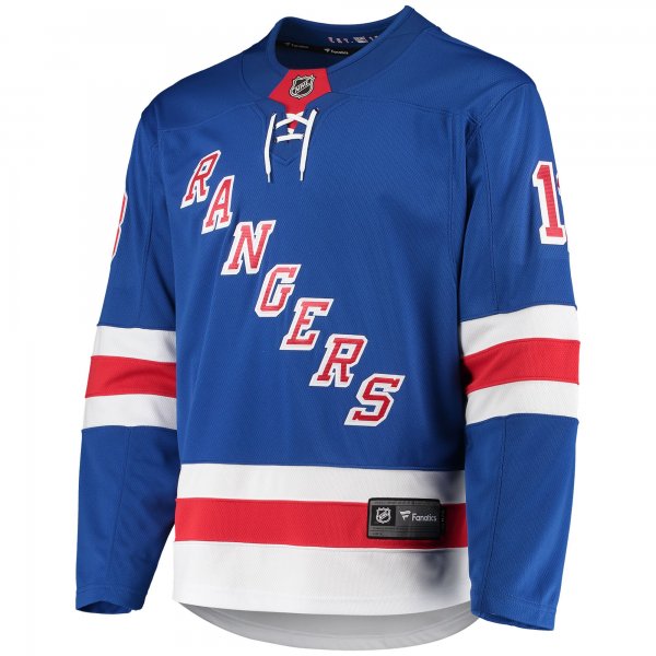 Men's New York Rangers Alexis LafreniÃ§ÂÂ«re Fanatics Blue Premier Breakaway Player Jersey