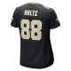 Women's New Orleans Saints J.P. Holtz Nike Black Game Player Jersey