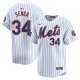 Men's New York Mets Kodai Senga Nike White 2024 MLB World Tour London Series Home Limited Player Jersey