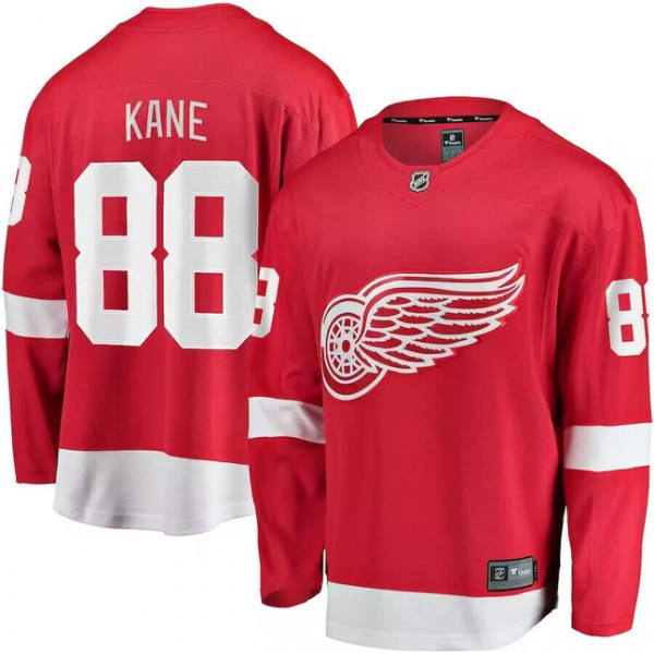 Men's Detroit Red Wings #88 Patrick Kane Red Home Breakaway Player NHL Jersey